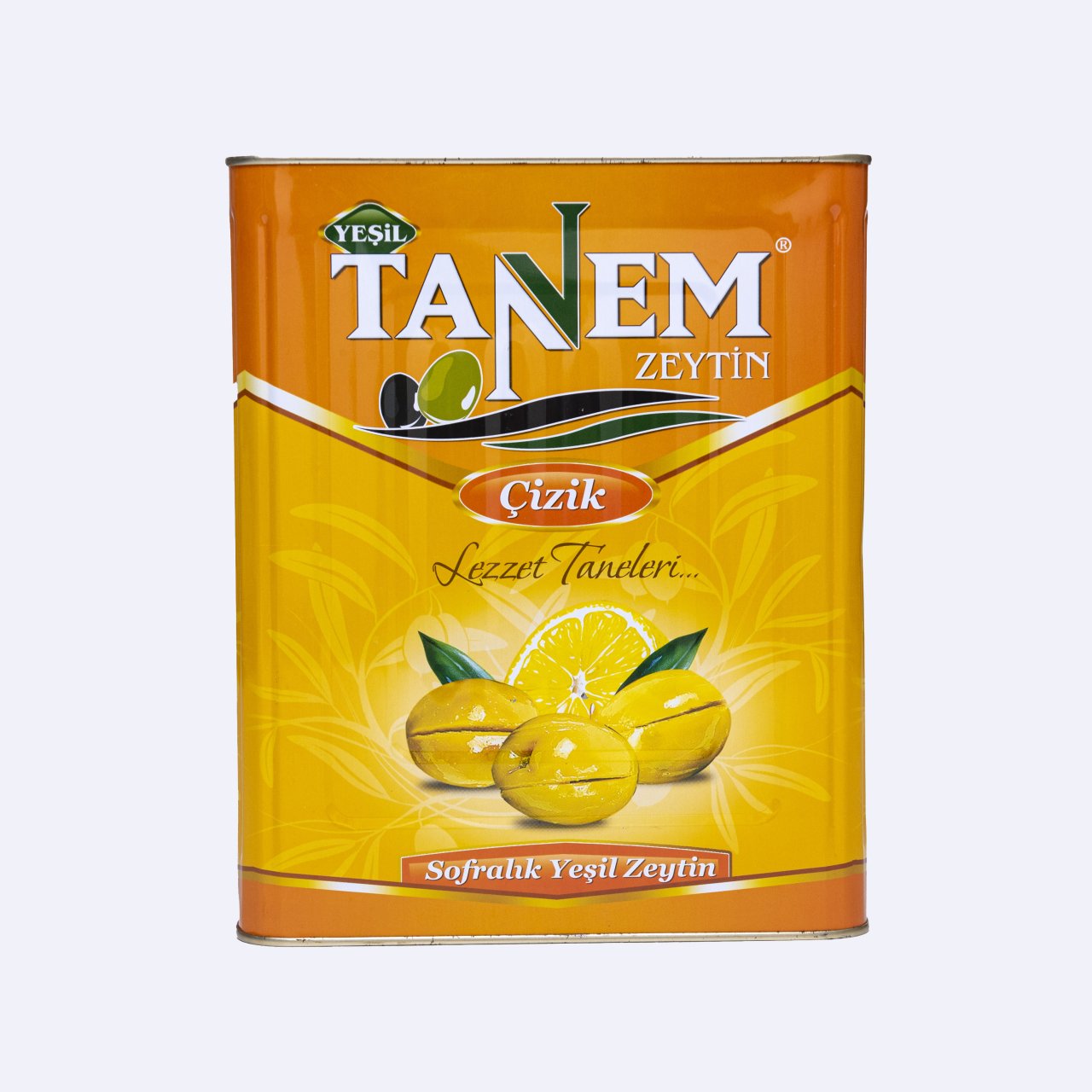 TANEM YEŞİL ZEYTİN ÇİZİK 10KG ( 231-260 )